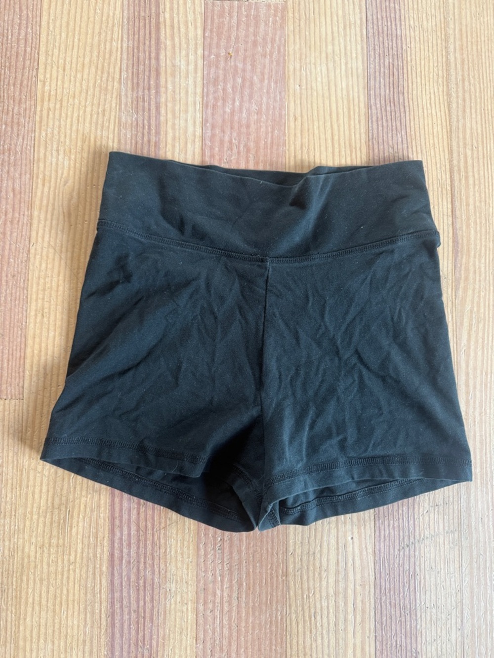 Victoria’s Secret Cotton Blend Black Biker Shorts  XS